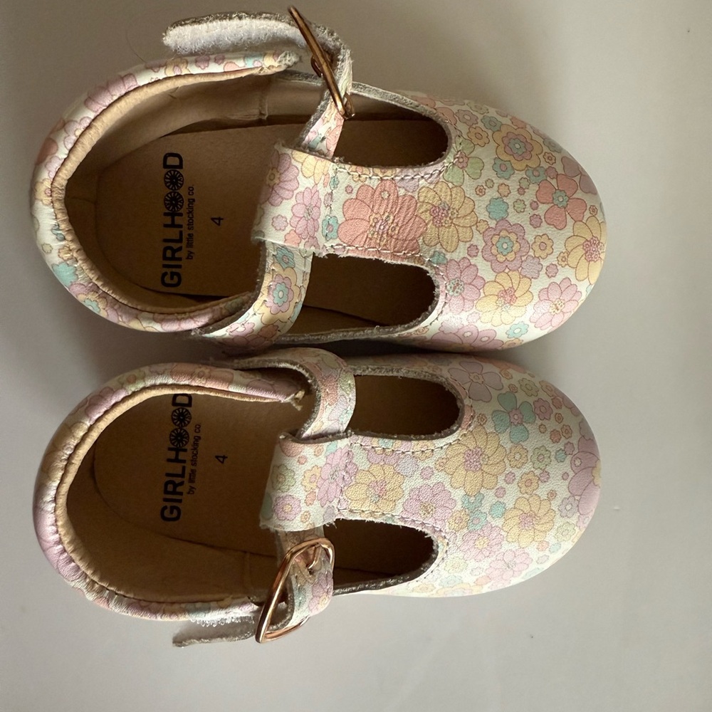 Girlhood Little Stocking Co. Floral Shoes